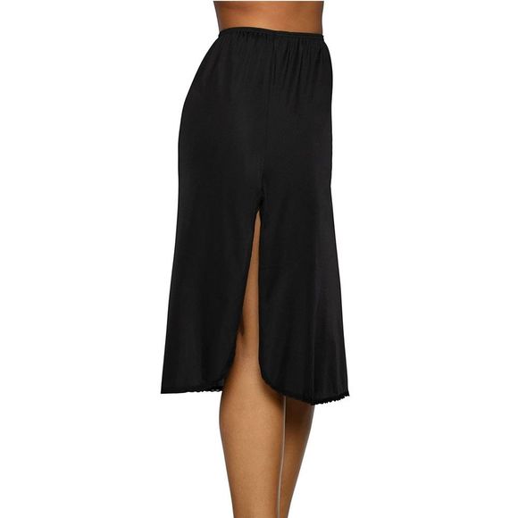 Vanity Fair Women’s Satin Slip Skirt - Picture 3 of 4